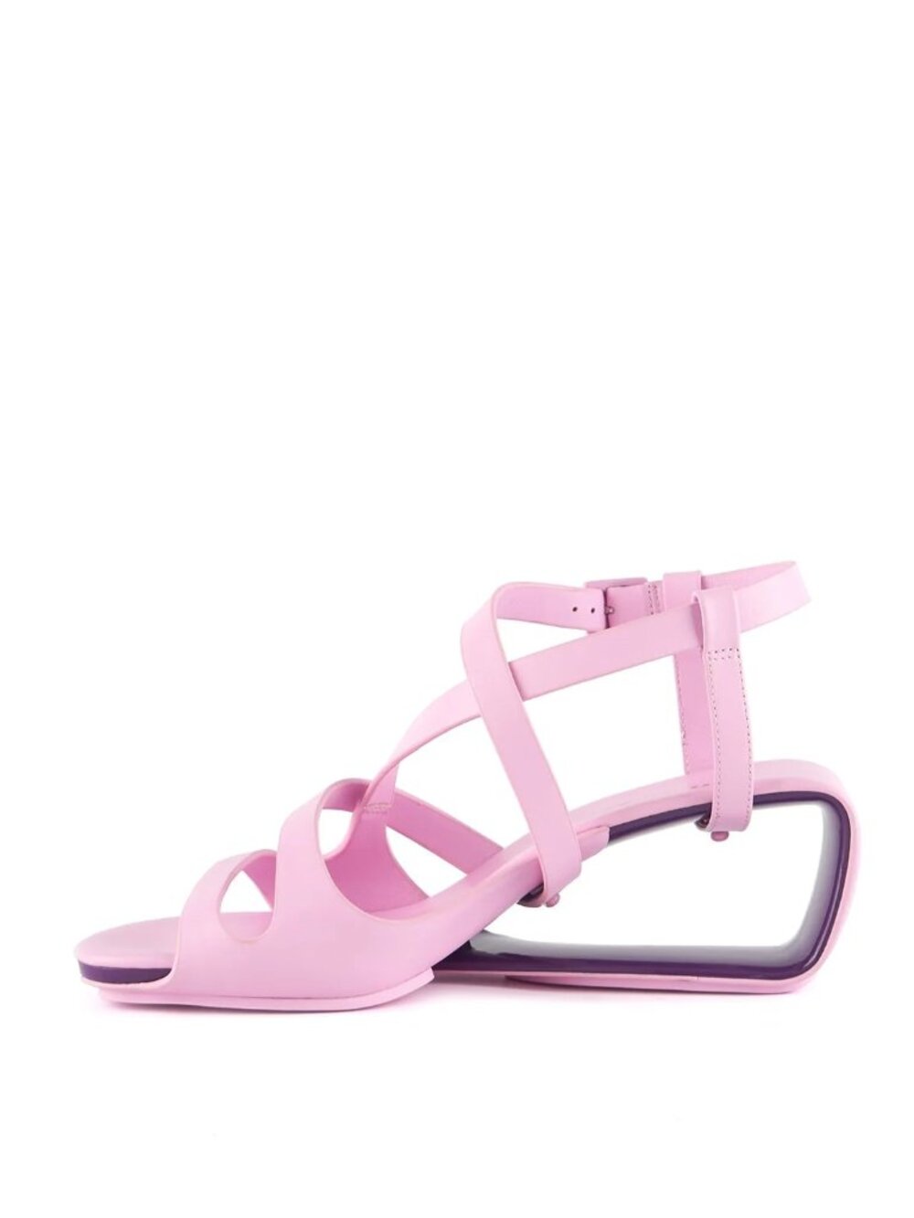 United Nude Mobius Sia Mid-sandals-leather-Pink Diamond/pink/purple-NIB